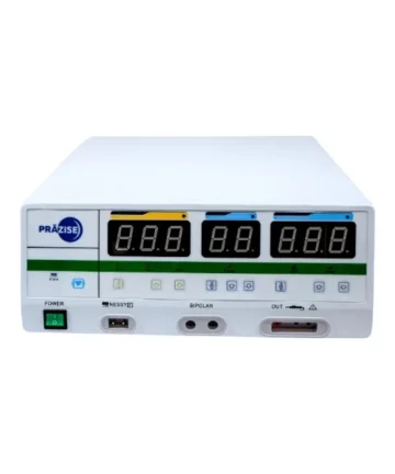 Electrocauterio alta frecuencia 400 W y 200 W PRZ-400 para procedimientos quirúrgicos precisos y seguros.