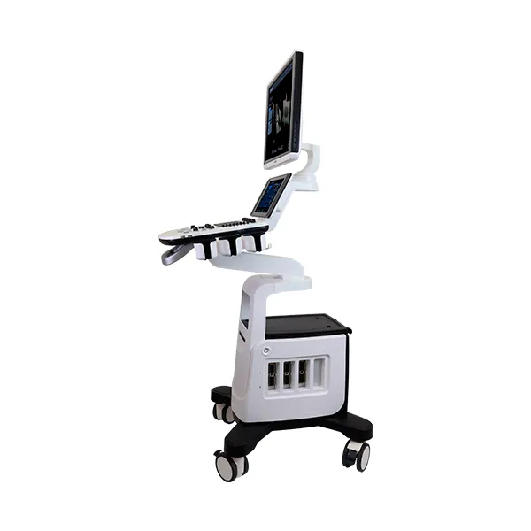 CBIT 4 instalado en consultorio médico con paciente en exploración Ultrasonido de gabinete CBIT 4 en ambiente clínico